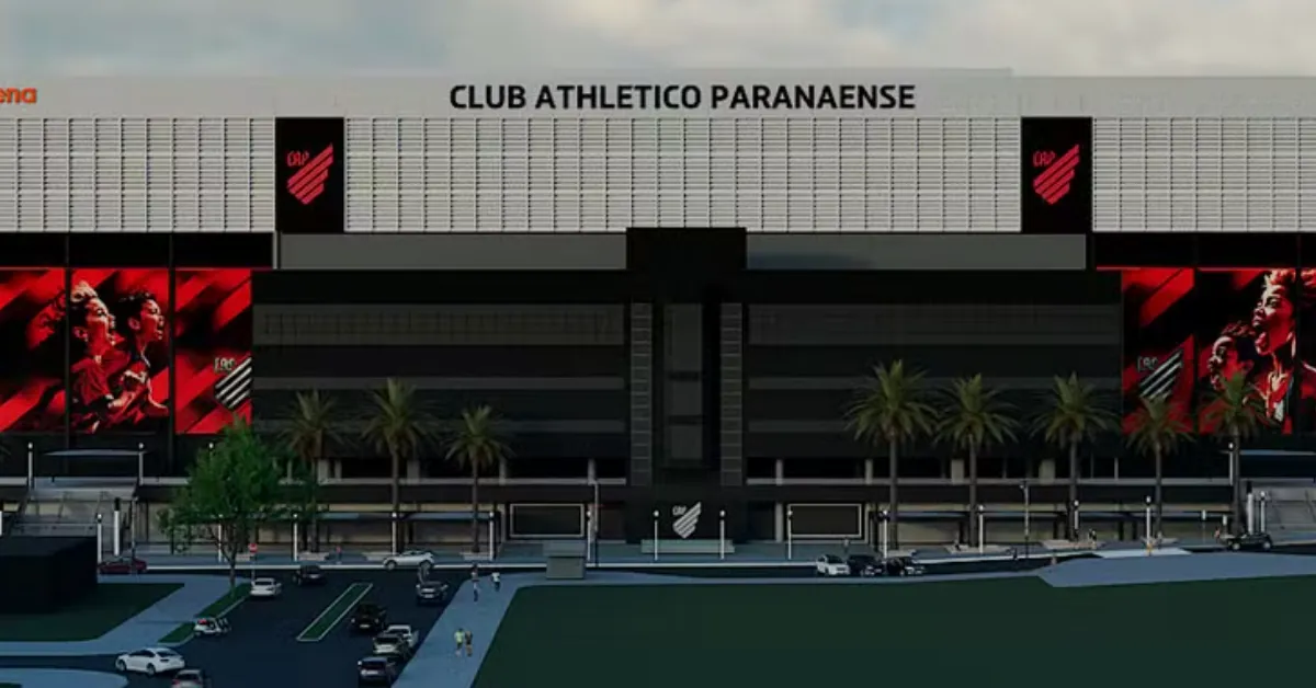 Nova Ligga Arena: Athletico-PR Transforma Fachada e Envolve Torcida